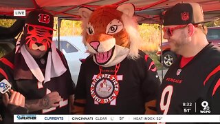 Bengals fans show their pride ahead of gameday