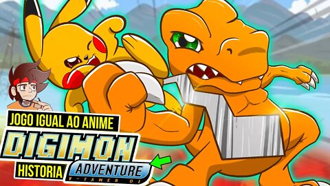 JOGO do DIGIMON quase FALIU POKEMON | Digimon Adventure