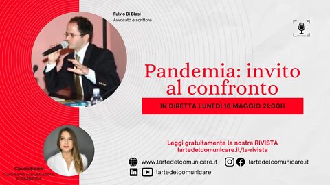 Pandemia: invito al confronto - intervista all'avvocato Di Blasi