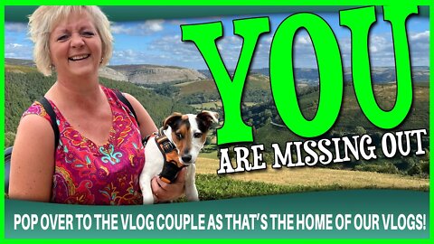 You are missing out on the fun - our Vlogs are on The Vlog Couple UK Channel - link in description