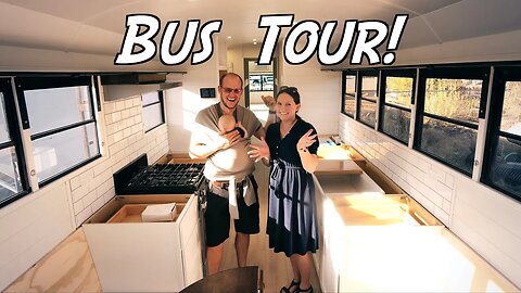 School Bus Conversion Full Tour