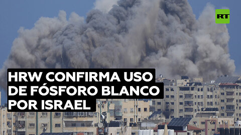 Human Rights Watch confirma el uso de municiones de fósforo blanco por Israel contra Gaza