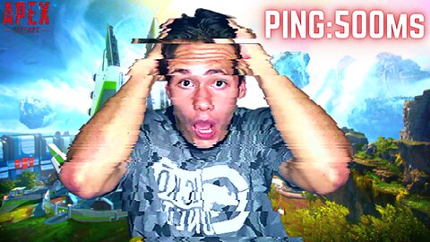 Trying To Survive APEX With EXTREME Ping!