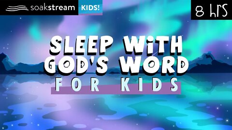 The BEST PEACEFUL sleep your kids have ever had with these Bible Verses!