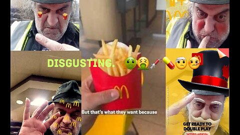 McDonalds Fries Are Toxic And Poisonous. 🤢🤮💉💊🤕🤒