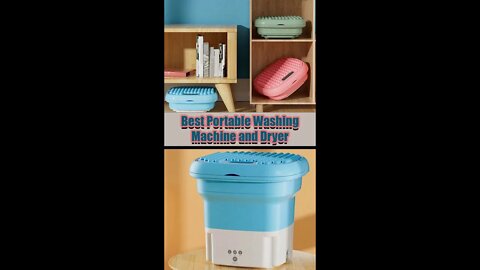 Best portable washing machine and dryer | Best mini washing machine
