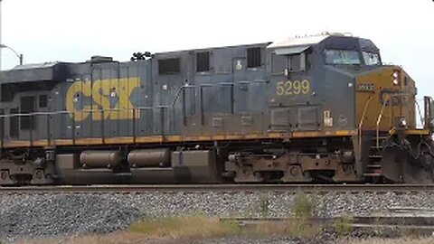 CSX M217 Autorack Train from Sterling, Ohio September 10, 2022