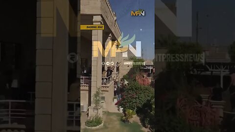 Iraqi demonstrators breach the Swedish embassy