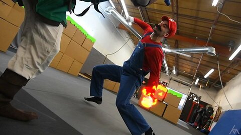 Stunts From Super MARIO in Real Life