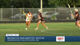 Palm Beach Central girl's lacrosse wins Baptist SPOTW
