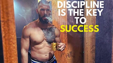 Discipline Is The Key To Success | Andrew Tate - Motivational Speech.