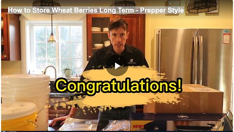 How to Store Wheat Berries Long Term - Prepper Style