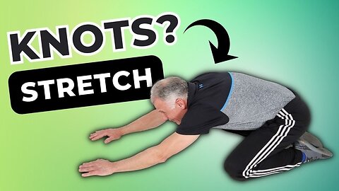 60 Second Stretches To Get Knots From Shoulders, Upper Back & Traps (Age 50+)