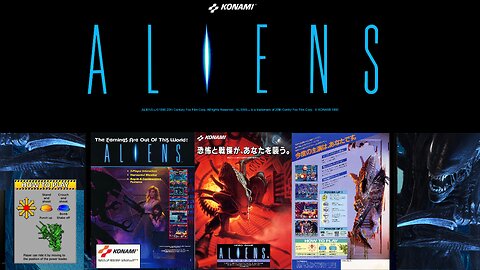 Aliens (Arcade) Level 4 - Queen Alien's Den (Ellen Ripley)