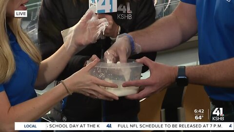 School Day at the K: Oobleck Experiment with Meteorologist Lindsey Anderson