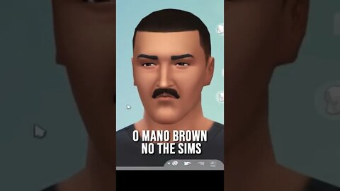 Mano Brown Feito no The Sims #shorts