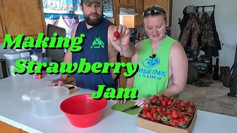 Making Strawberry Jam