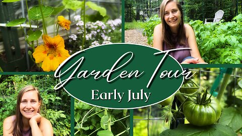 Full Vegetable Garden Tour | 2023 Tour #6 | Early July