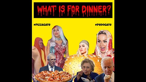 WHAT IS FOR DINNER? (Graphic 18+) 🍕🌭💀☠ #pedogate #pizzagate #cannibalism #junkfood