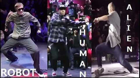 Robot VS Human VS Alien // Incredible Dance Moves Ver.4 "Dance Battle Compilations"