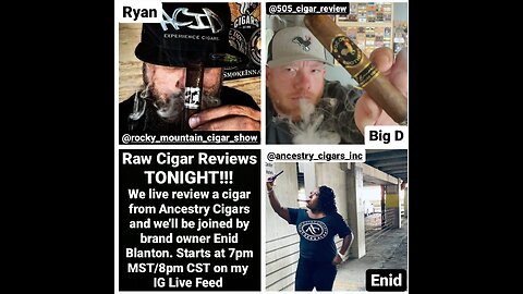 Raw Cigar Reviews - Episode 18 (Enid Blanton of Ancestry Cigars)