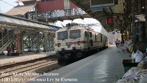 A Day at The New Kalwa and Mumbra Station | Journey on New Line | Kalwa and Mumbra |