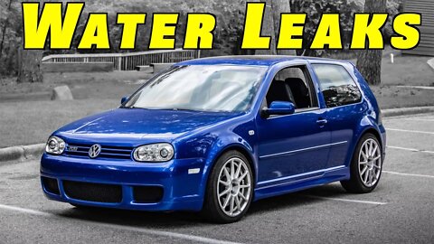 How To Find and Fix Water Leaking Inside a Car ~ Wet Carpet