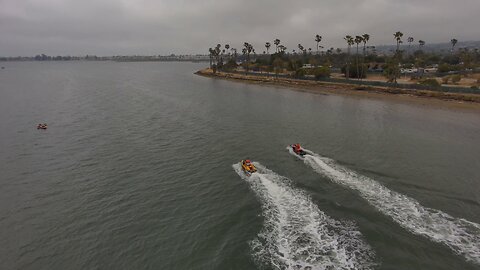 Blasian Babies DaDa Films De Anza Cove 2023 Boating Season, Part 4, Skydio 2+ Drone Footage!