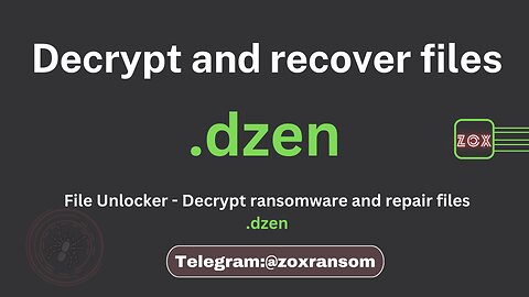 File Decryptor Pro - Decrypt Ransomware and repair files .dzen