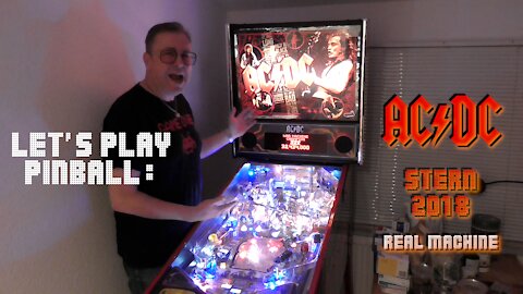LET'S PLAY: REAL AC/DC Pinball Machine.