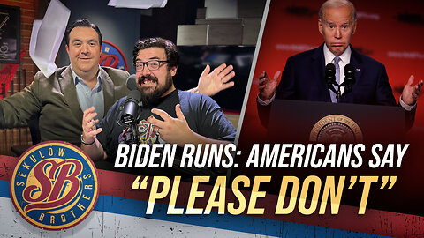 Biden Runs: Americans Say “Please Don’t”