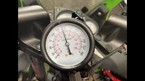 Performing an Engine Compression Test on a 2011 Ninja 250
