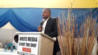 SOUTH AFRICA - Johannesburg - Support for Sekunjalo Independent Media (videos) (vef)