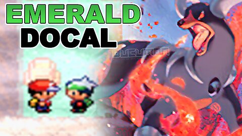 Pokemon Emerald Docal - Fun GBA Hack ROM with more starter, hard mode, 386 pokemon and more