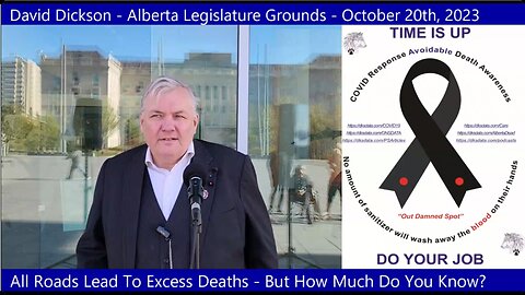 David Dickson - Alberta Legislature Grounds - October 20th, 2023