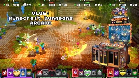 VLOG - Talking Minecraft Dungeons Arcade (Play Mechanix/Raw Thrills/Microsoft Game Studios)