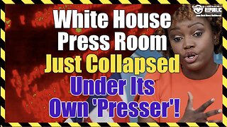 White House Press Room Just Collapsed Under Its Own ‘Presser’!