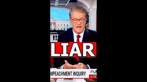 BUSTED: MSNBC's Joe Scarborough Can't Stop Telling This BIG LIE