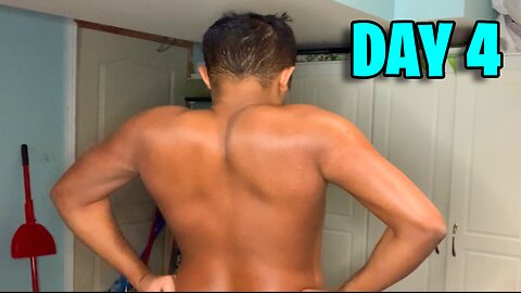 HardGainer Winter Bulk Day 4 - BACK & BICEPS (Home Workout)