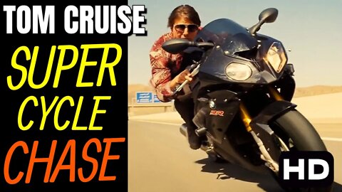 Tom Cruise Super Cycle Chase | Mission Impossible Rogue Nation | CLIP