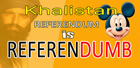 Roast: My thoughts on Khalistan Referendum :)