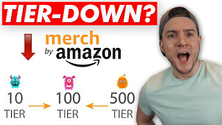 AMAZON MERCH: Tier-Downs & Skipping Tiers?? 👀