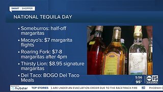 Tequila Day, Drive Thru Day deals around the Valley