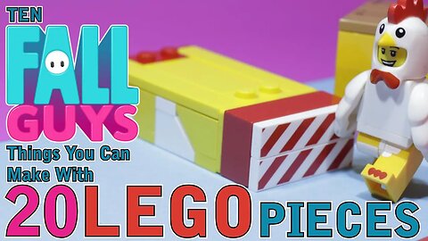 10 Fall Guys things you can make with 20 Lego pieces