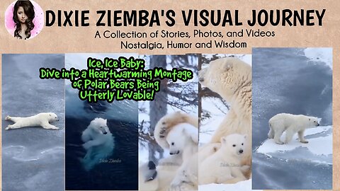 Ice, Ice Baby: Dive into a Heartwarming Montage of Polar Bears Being Utterly Lovable!