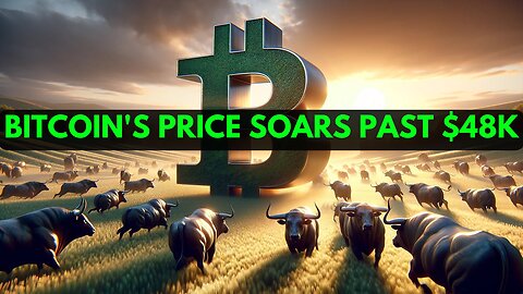 Bitcoin's Price Soars Past $48K | bitcoin price update | crypto news update | bitcoin price