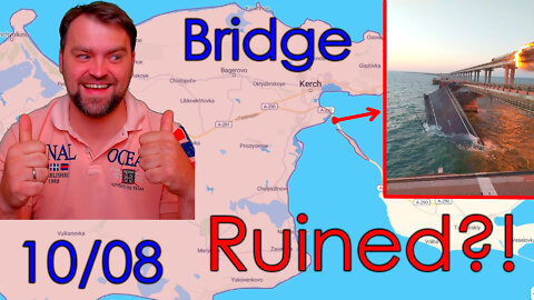 Update from Ukraine | Kerch Bridge destroyed or not...