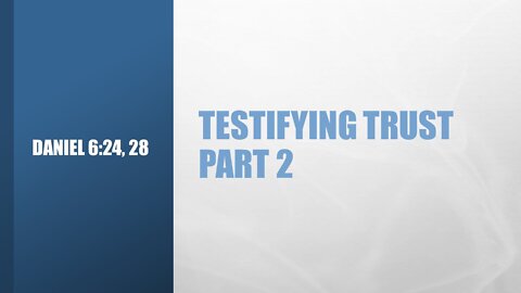 7@7 #114: Testifying Trust 2