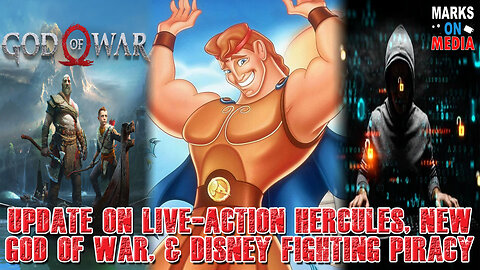 Update on Live-Action Hercules, New God of War, & Disney Fighting Piracy