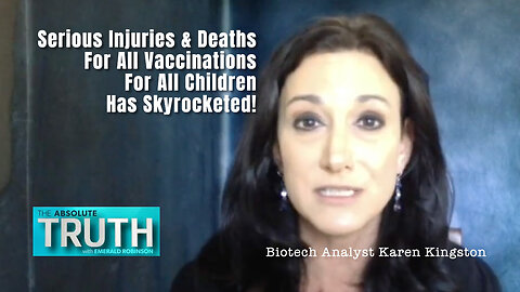 Serious Injuries & Deaths For All Vaccinations For All Children Has Skyrocketed!
